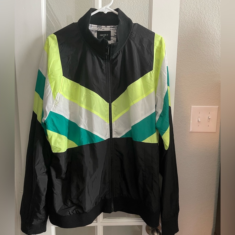 Forever 21 Graphic Print Jacket